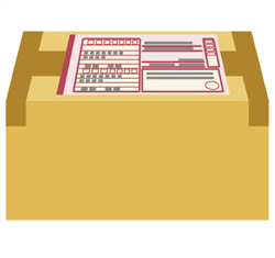 住所、名前、電話番号